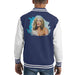 Sidney Maurer Original Portrait Of Kate Moss Pastel Blue Kid's Varsity Jacket