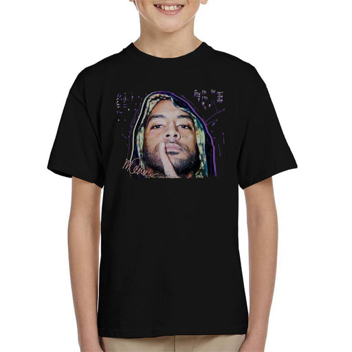 Sidney Maurer Original Portrait Of Rapper Booba Kid's T-Shirt