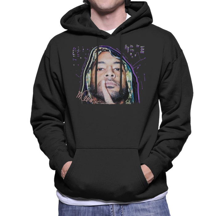 Sidney Maurer Original Portrait Of Rapper Booba Men's Hooded Sweatshirt
