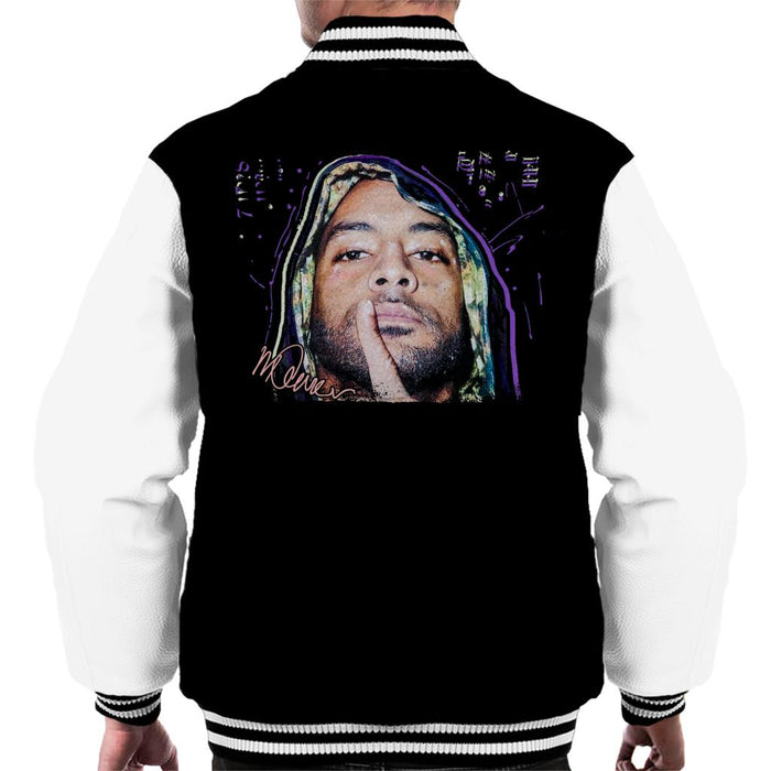 Sidney Maurer Original Portrait Of Rapper Booba Men's Varsity Jacket