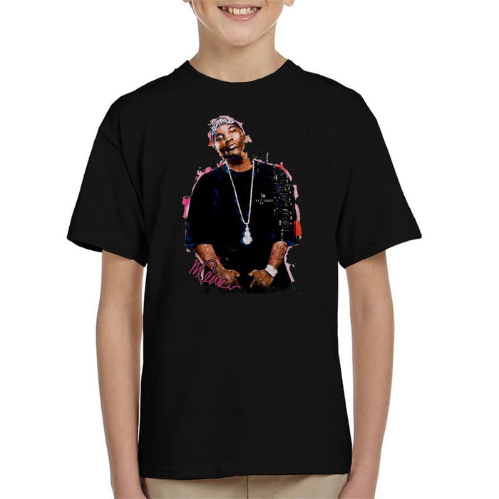 Sidney Maurer Original Portrait Of Young Jeezy Kid's T-Shirt