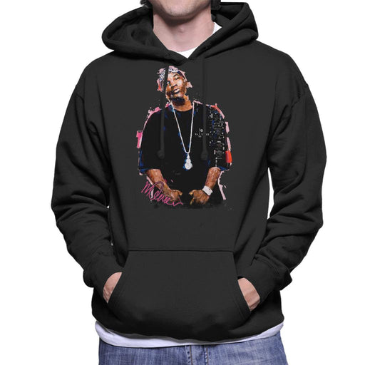 Sidney Maurer Original Portrait Of Young Jeezy Men's Hooded Sweatshirt