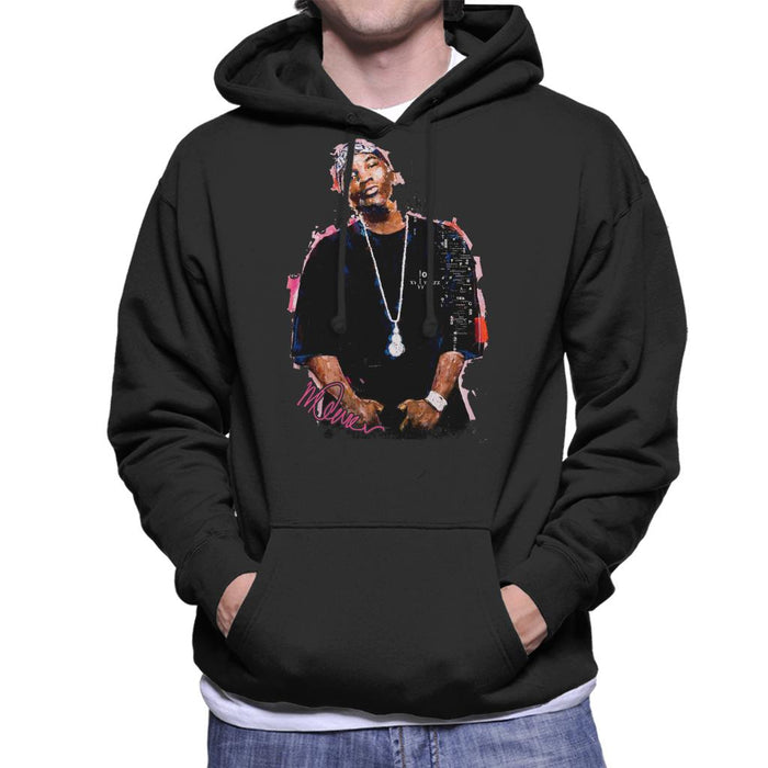 Sidney Maurer Original Portrait Of Young Jeezy Men's Hooded Sweatshirt