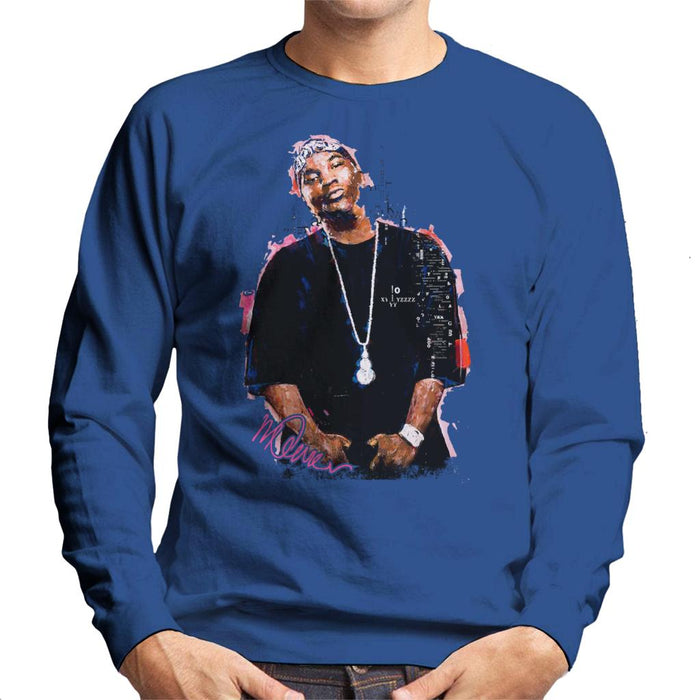 Sidney Maurer Original Portrait Of Young Jeezy Men's Sweatshirt