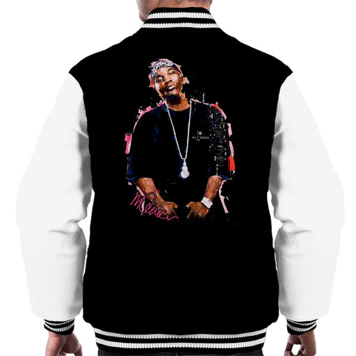 Sidney Maurer Original Portrait Of Young Jeezy Men's Varsity Jacket