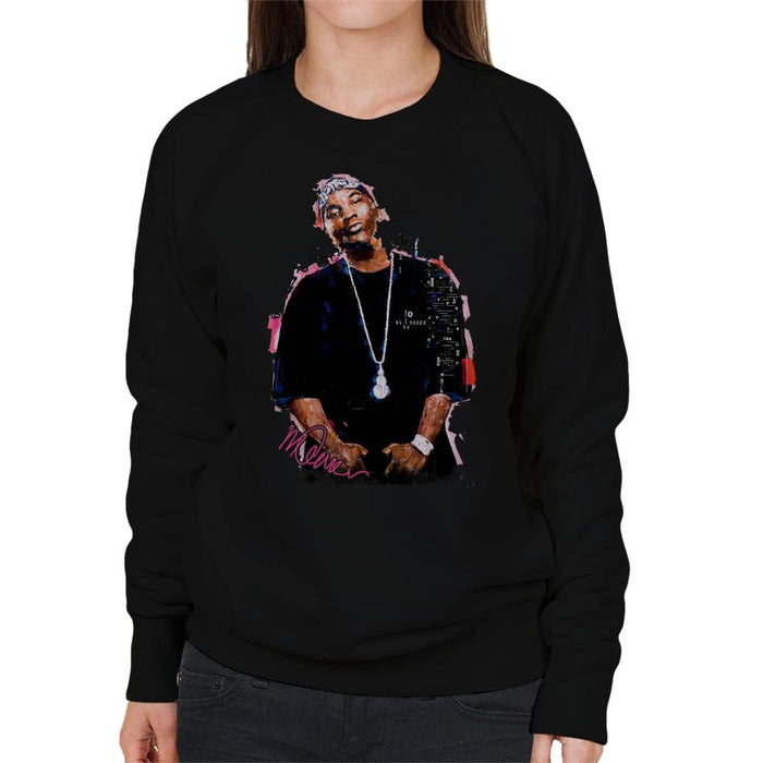 Sidney Maurer Original Portrait Of Young Jeezy Women's Sweatshirt