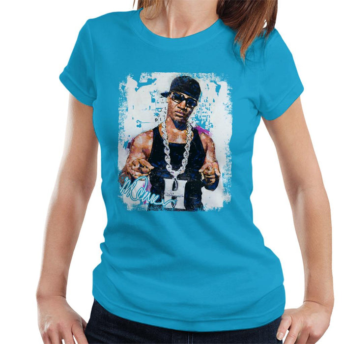 Sidney Maurer Original Portrait Of Young Jeezy Hustle Chain Women's T-Shirt
