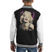 Sidney Maurer Original Portrait Of Marilyn Monroe Pink Lips Kid's Varsity Jacket