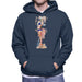 Sidney Maurer Original Portrait Of Marilyn Monroe Bikini Heels Men's Hooded Sweatshirt