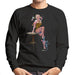 Sidney Maurer Original Portrait Of Marilyn Monroe Leopard Print Men's Sweatshirt