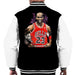 Sidney Maurer Original Portrait Of Michael Jordan Chicago Bulls Vest Men's Varsity Jacket