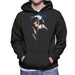 Sidney Maurer Original Portrait Of Michael Jackson Tipped Hat Men's Hooded Sweatshirt