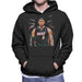 Sidney Maurer Original Portrait Of LeBron James Miami Heat Jersey Men's Hooded Sweatshirt
