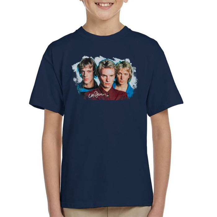 Sidney Maurer Original Portrait Of The Police Kid's T-Shirt