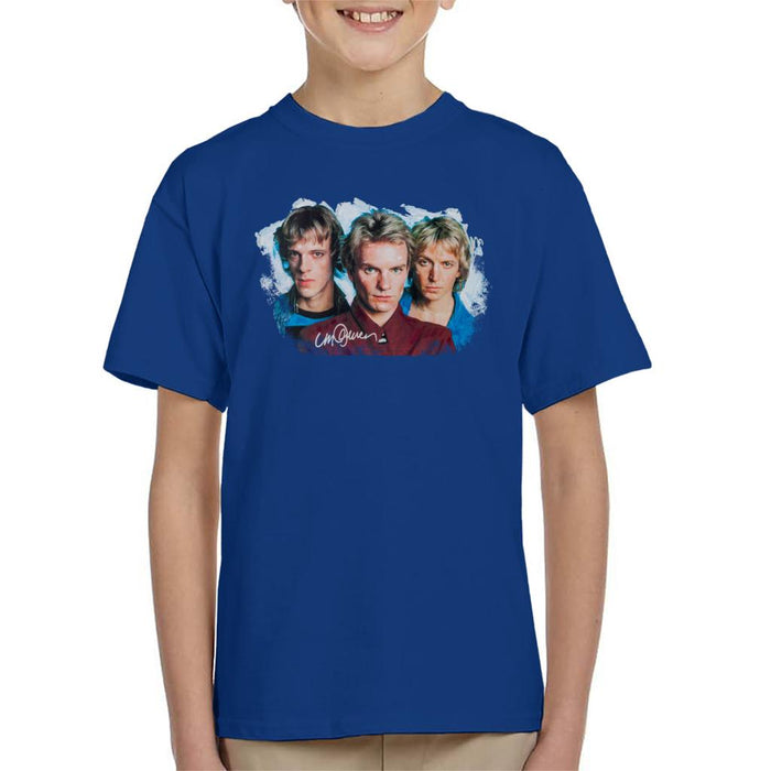 Sidney Maurer Original Portrait Of The Police Kid's T-Shirt