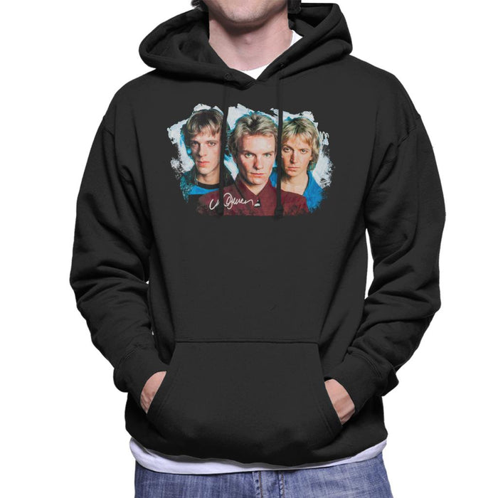 Sidney Maurer Original Portrait Of The Police Men's Hooded Sweatshirt