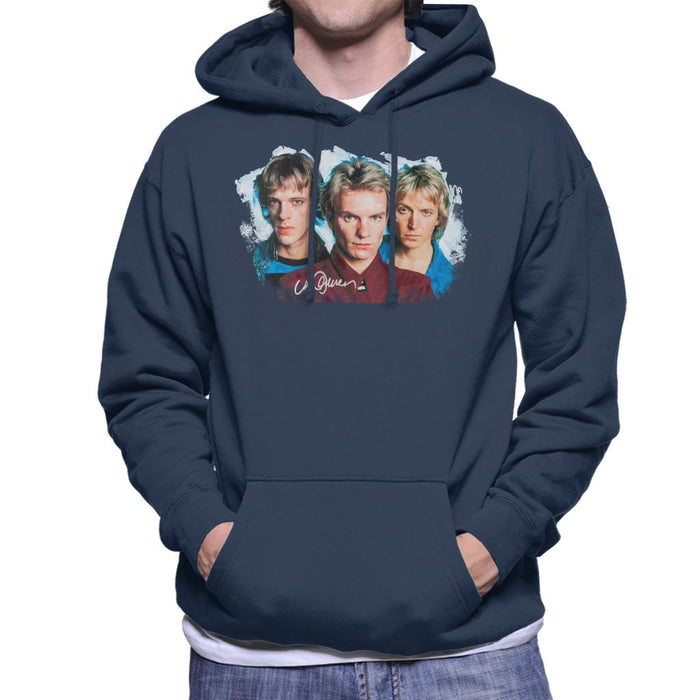 Sidney Maurer Original Portrait Of The Police Men's Hooded Sweatshirt