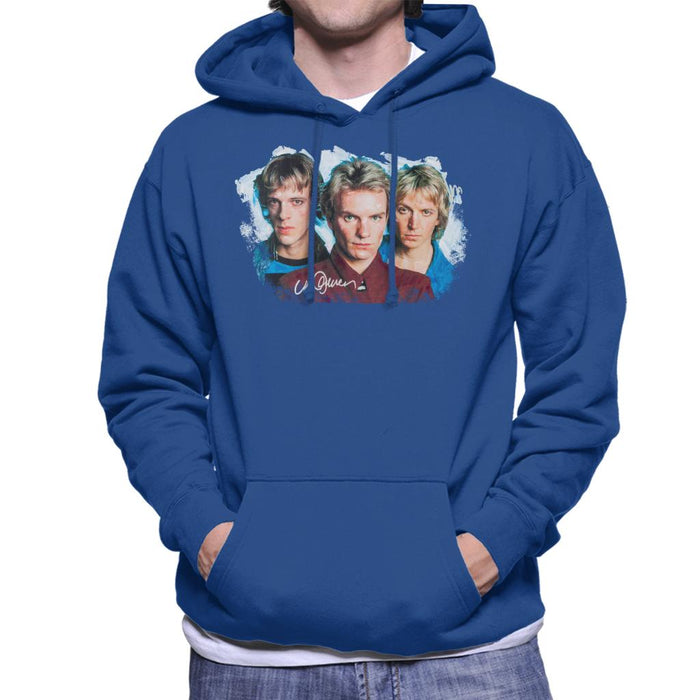 Sidney Maurer Original Portrait Of The Police Men's Hooded Sweatshirt