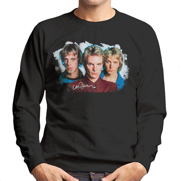 Sidney Maurer Original Portrait Of The Police Men's Sweatshirt
