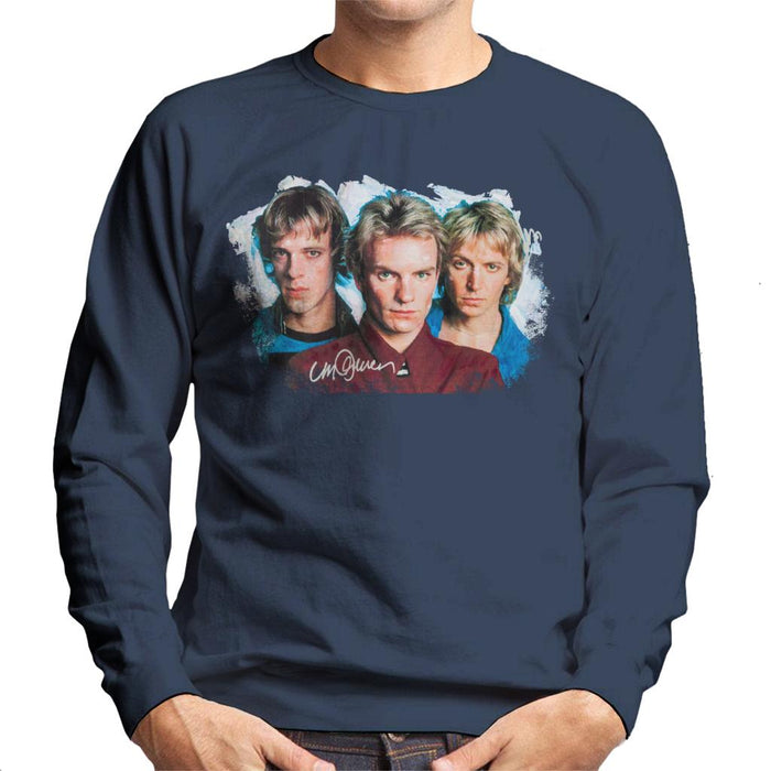 Sidney Maurer Original Portrait Of The Police Men's Sweatshirt