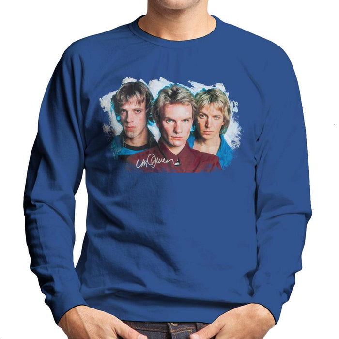 Sidney Maurer Original Portrait Of The Police Men's Sweatshirt