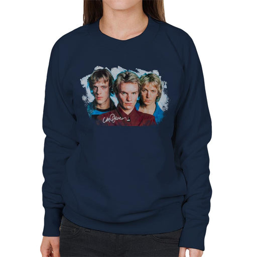 Sidney Maurer Original Portrait Of The Police Women's Sweatshirt