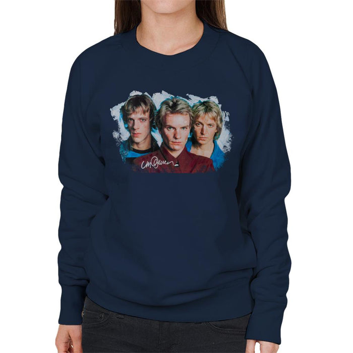 Sidney Maurer Original Portrait Of The Police Women's Sweatshirt