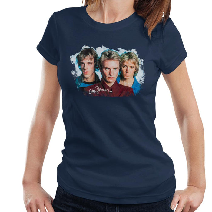 Sidney Maurer Original Portrait Of The Police Women's T-Shirt