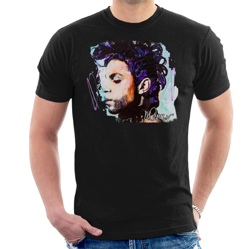 Sidney Maurer Original Portrait Of Prince Side Profile Men's T-Shirt
