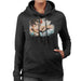 Sidney Maurer Original Portrait Of Rihanna Red Nails Women's Hooded Sweatshirt