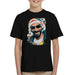 Sidney Maurer Original Portrait Of Snoop Dogg Gold Grill Kid's T-Shirt