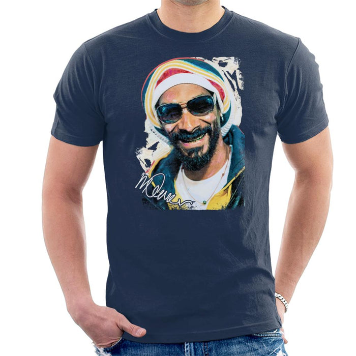 Sidney Maurer Original Portrait Of Snoop Dogg Gold Grill Men's T-Shirt