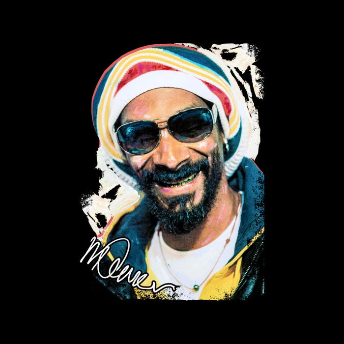 Sidney Maurer Original Portrait Of Snoop Dogg Gold Grill Women's Sweatshirt