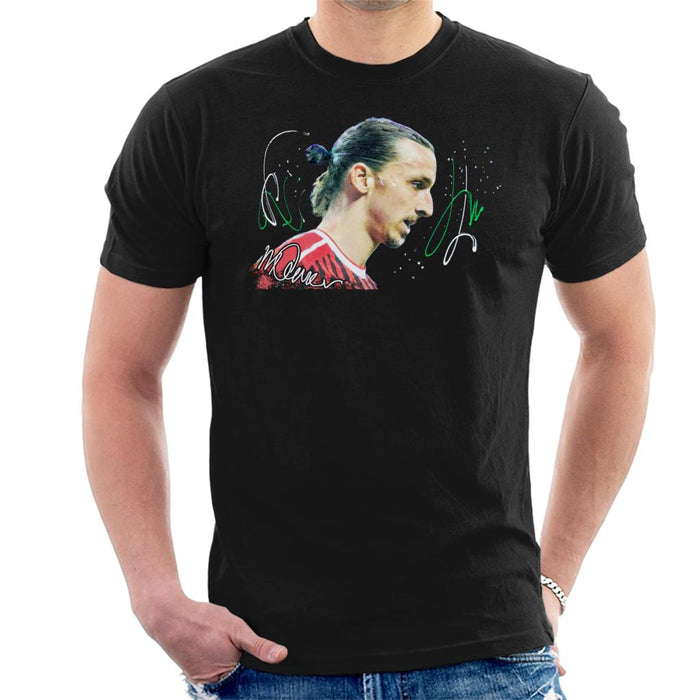 Sidney Maurer Original Portrait Of Zlatan Ibrahimovic Men's T-Shirt