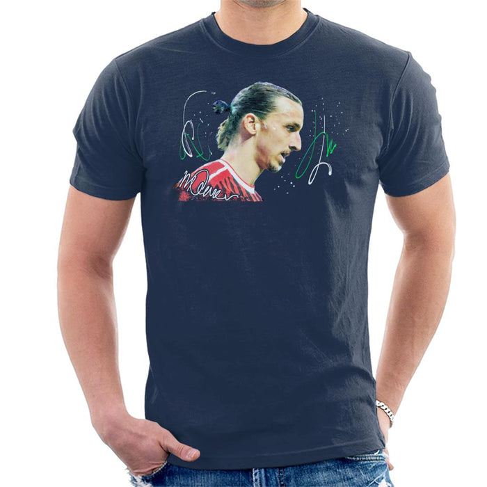 Sidney Maurer Original Portrait Of Zlatan Ibrahimovic Men's T-Shirt