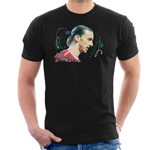 Sidney Maurer Original Portrait Of Zlatan Ibrahimovic Men's T-Shirt