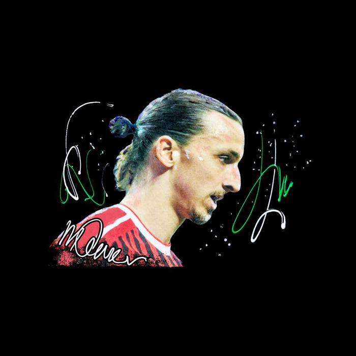 Sidney Maurer Original Portrait Of Zlatan Ibrahimovic Kid's Sweatshirt