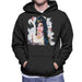 Sidney Maurer Original Portrait Of Amy Winehouse Anchor Necklace Men's Hooded Sweatshirt