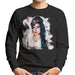 Sidney Maurer Original Portrait Of Amy Winehouse Anchor Necklace Men's Sweatshirt