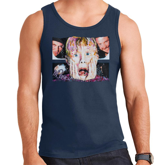 Sidney Maurer Original Portrait Of Macaulay Culkin Home Alone Men's Vest