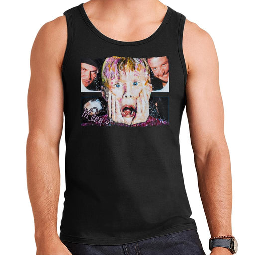 Sidney Maurer Original Portrait Of Macaulay Culkin Home Alone Men's Vest