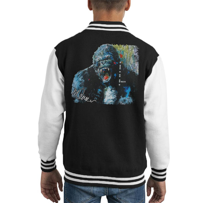 Sidney Maurer Original Portrait Of King Kong Kid's Varsity Jacket