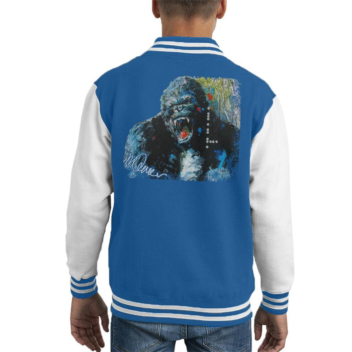 Sidney Maurer Original Portrait Of King Kong Kid's Varsity Jacket