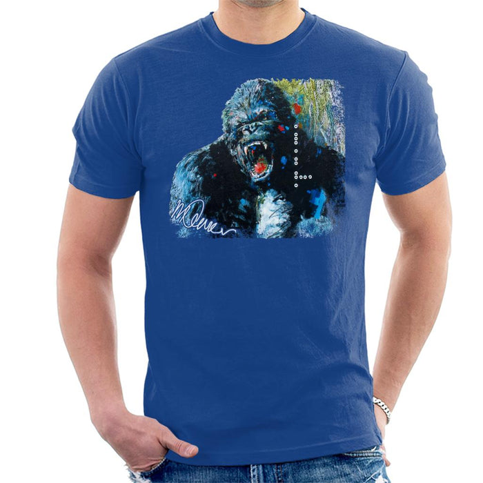 Sidney Maurer Original Portrait Of King Kong Men's T-Shirt