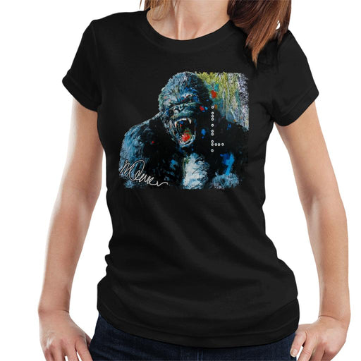 Sidney Maurer Original Portrait Of King Kong Women's T-Shirt