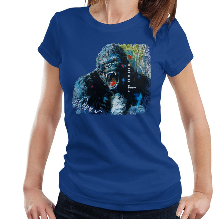 Sidney Maurer Original Portrait Of King Kong Women's T-Shirt