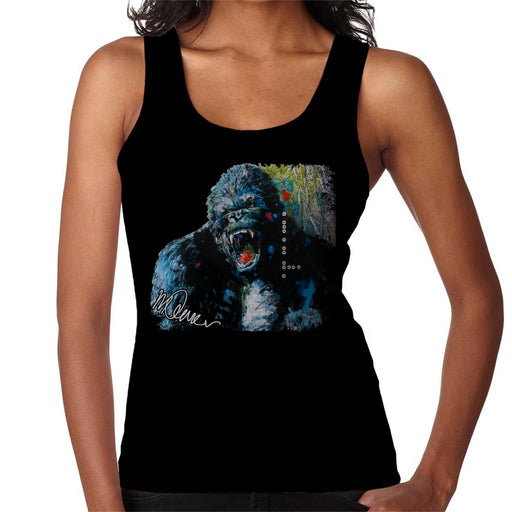 Sidney Maurer Original Portrait Of King Kong Women's Vest