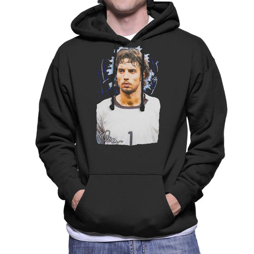 Sidney Maurer Original Portrait Of Fabian Carini Men's Hooded Sweatshirt