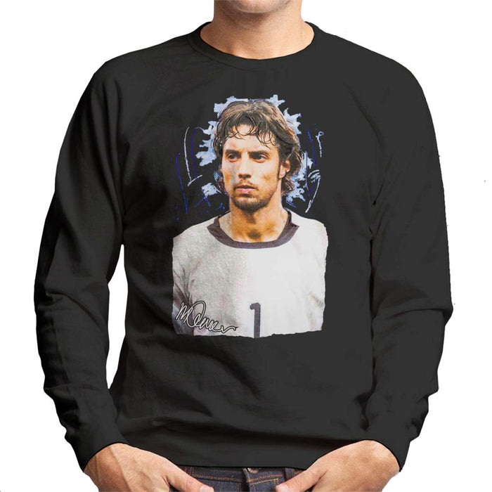 Sidney Maurer Original Portrait Of Fabian Carini Men's Sweatshirt