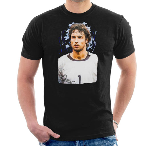 Sidney Maurer Original Portrait Of Fabian Carini Men's T-Shirt
